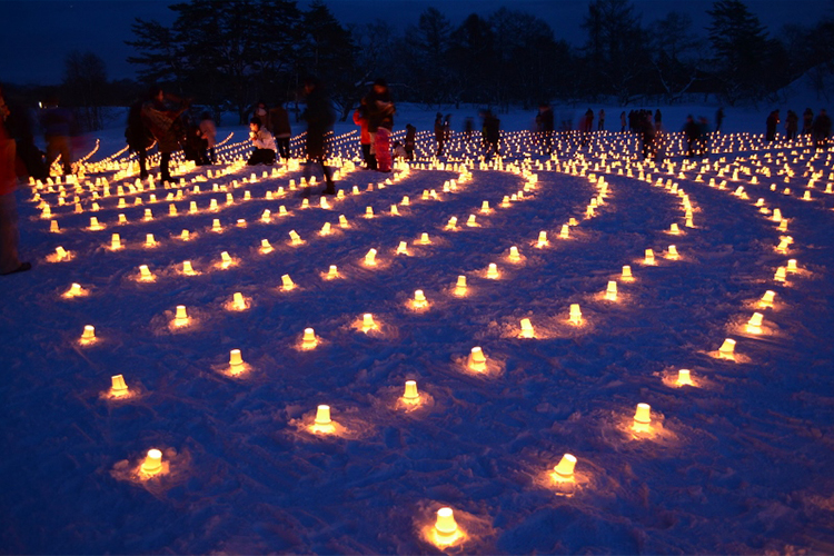 Urabandai Snow Festival “Night Fantasy”