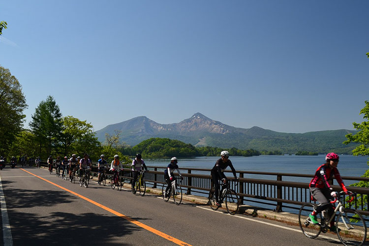 サイクリングの写真