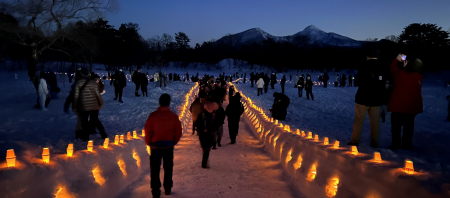 2/21(土)第16回裏磐梯雪まつりナイトファンタジーが開催されました