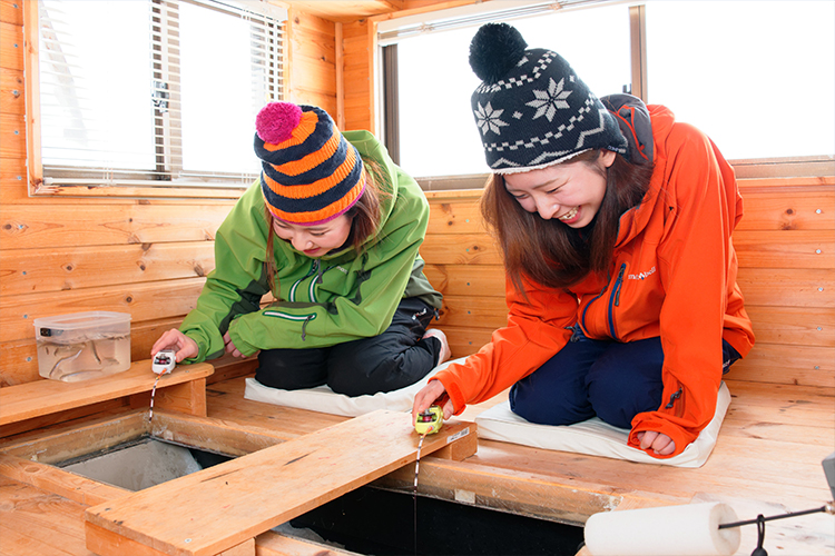 Ice fishing